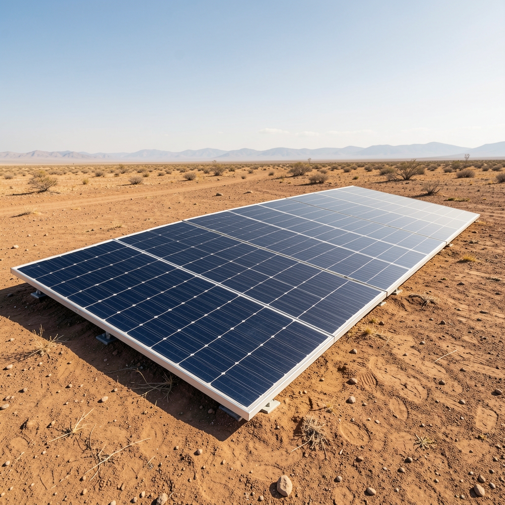 Goal Zero Nomad 100 büyük yüzey alanlı outdoor solar panel, açık zeminde serili